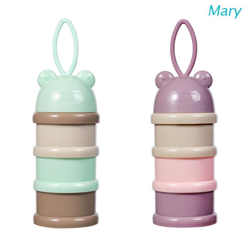 Mary Dispenser Susu Bubuk / Makanan 3 Susun Kedap Udara