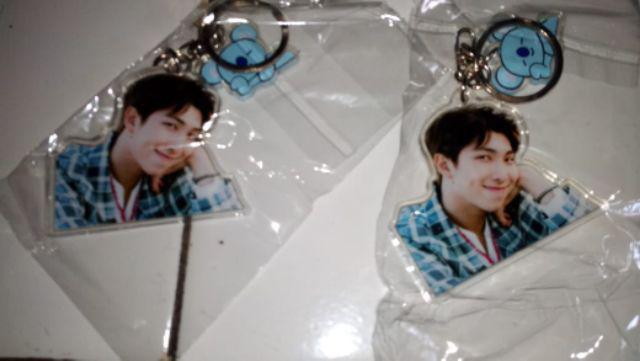 Kpop Bts Bt21 Cute Keychain Akrilik Keyring.gantungan Kunci Bts. Minor 3