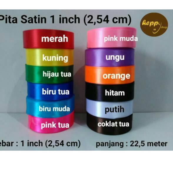 

DISCOUNT BESARbgs-938 Pita Satin 1 inch (2,54 cm)