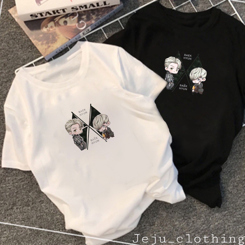kaos EXO Obsession Baekhyun Chibi