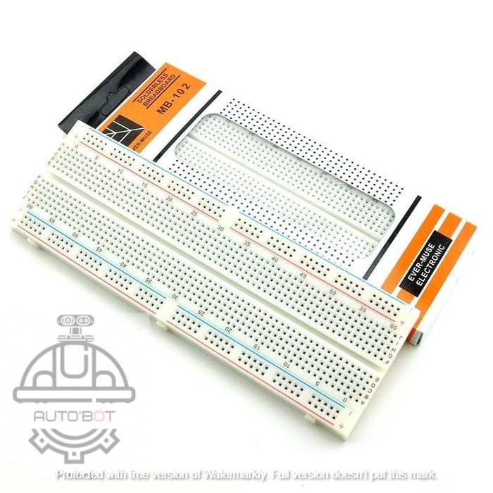 BREADBOARD MB-102 SOLDERLESS 830 830P