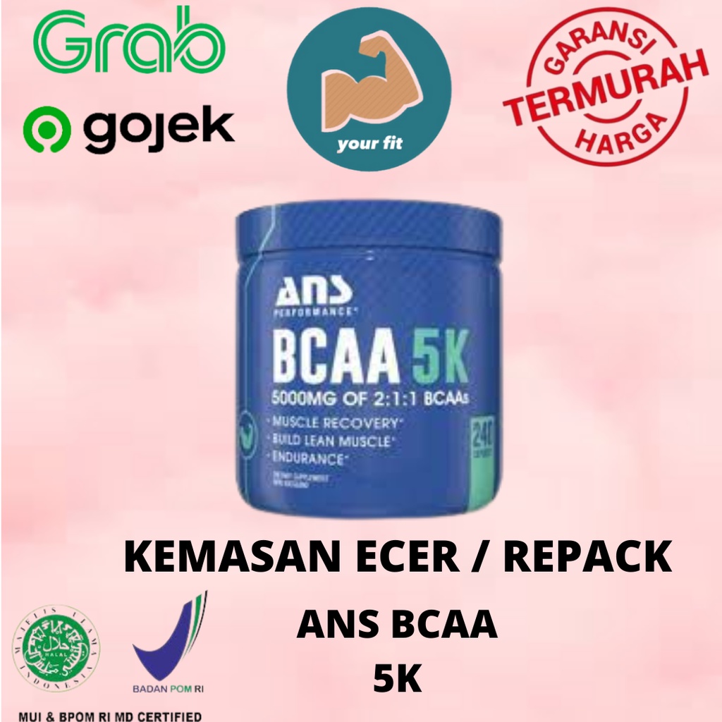 (READY STOCK) ANS BCAA 5K SATU KAPSUL 1 KAPSUL CAPSULE