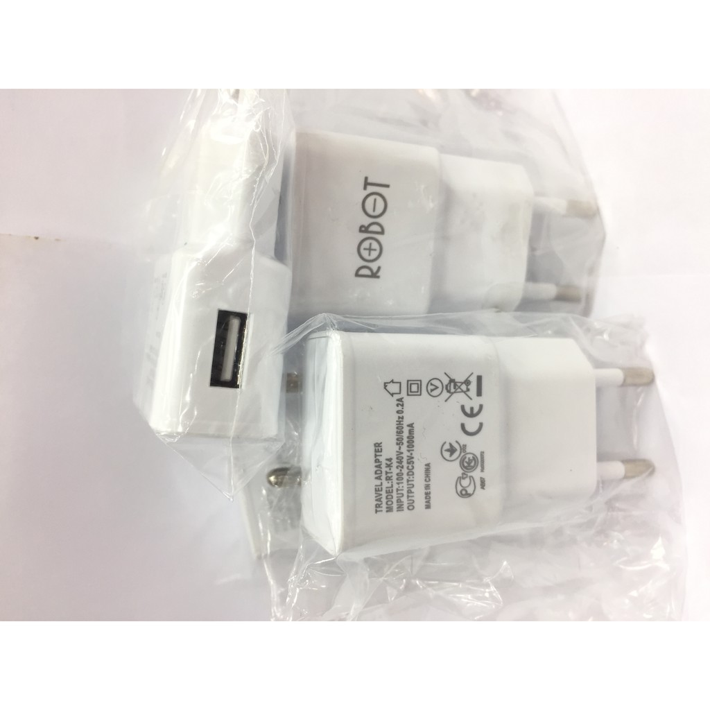 1PCS~Kepala Charger Batok Charger ROBOT RT-K4/RT-K6/RT-K8 Original ADAPTOR Casan Robot per pcs