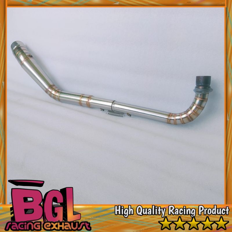 leheran knalpot racing Jupiter z kolong bawah Vega Crypton C70 Grand full cacing stainles