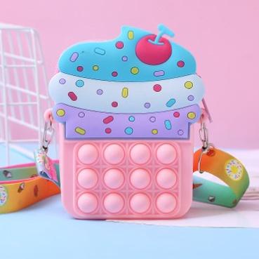 SLE.997491 ‣ TAS POP IT CUP CAKE / TAS POP IT ANAK PEREMPUAN / TAS POP IT LUCU / TAS POP IT PREMIUM 