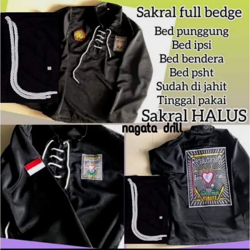 Sakral Warga Bordir Baju Latihan Baju Psht Shopee Indonesia