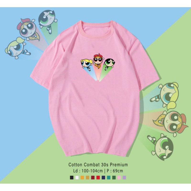 T-SHIRT / TUMLBR TEE KAOS 3PUFFGIRL OVERSIZE PREMIUM