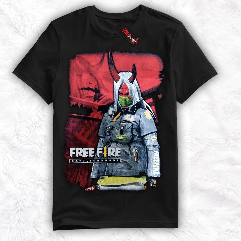 Barang Original BAJU KAOS DISTRO ANAK BUDI 01 FREE FIRE TERBARU ◯