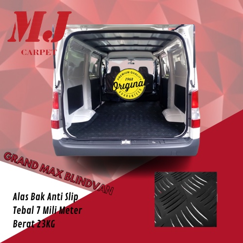 KARPET KARET ALAS LANTAI MOBIL DAIHATSU GRAND MAX BLIND VAN - BODRES
