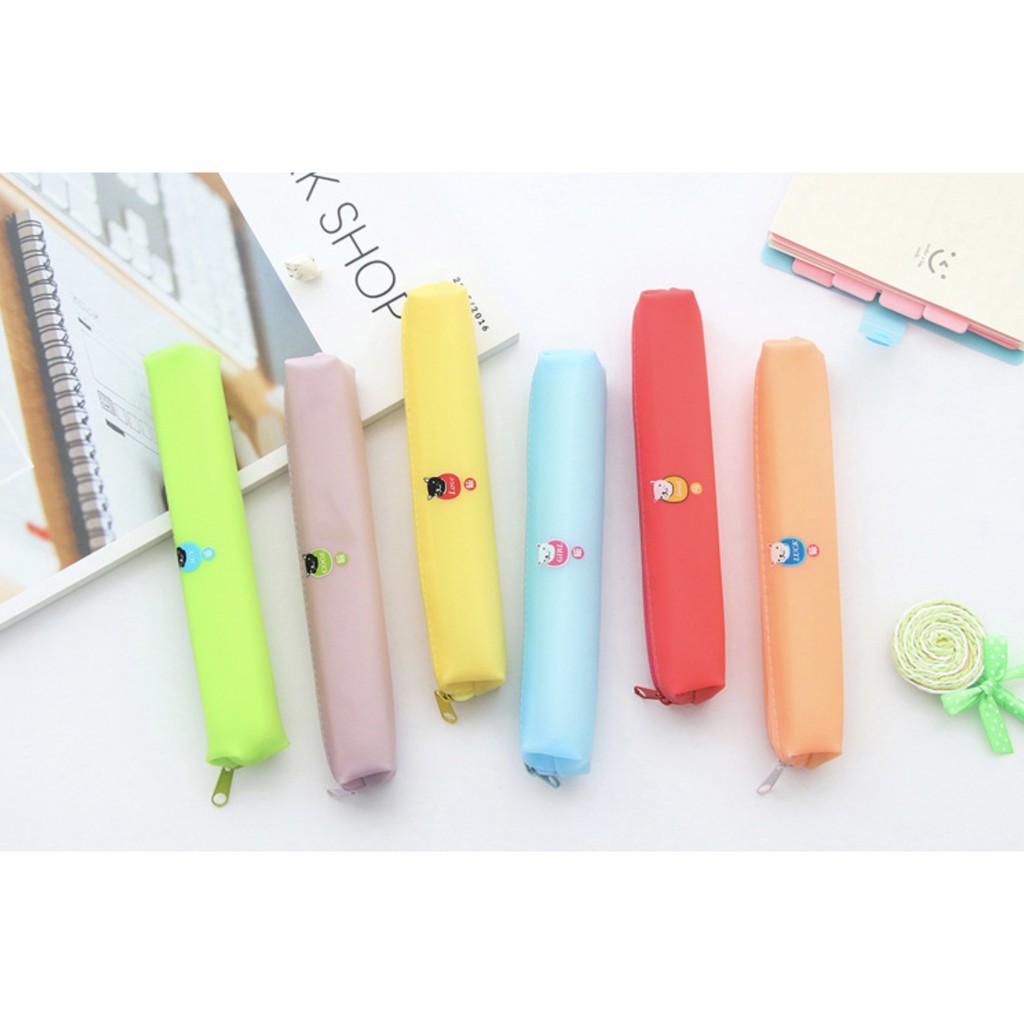 

Tempat Pensil Silikon Kelinci Hitam&Putih