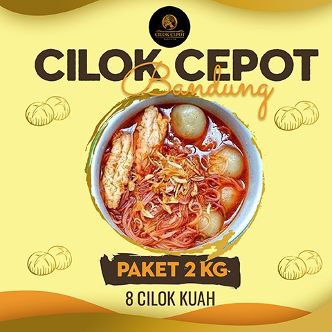 

Cilok Cepot Paket Hemat 2KG (8 Cilok Kuah)