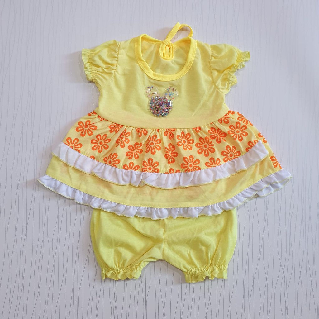 COD Bayar Ditempat Dress Baju Baby / Baju Anak / Setelan Anak / Baby Alicia