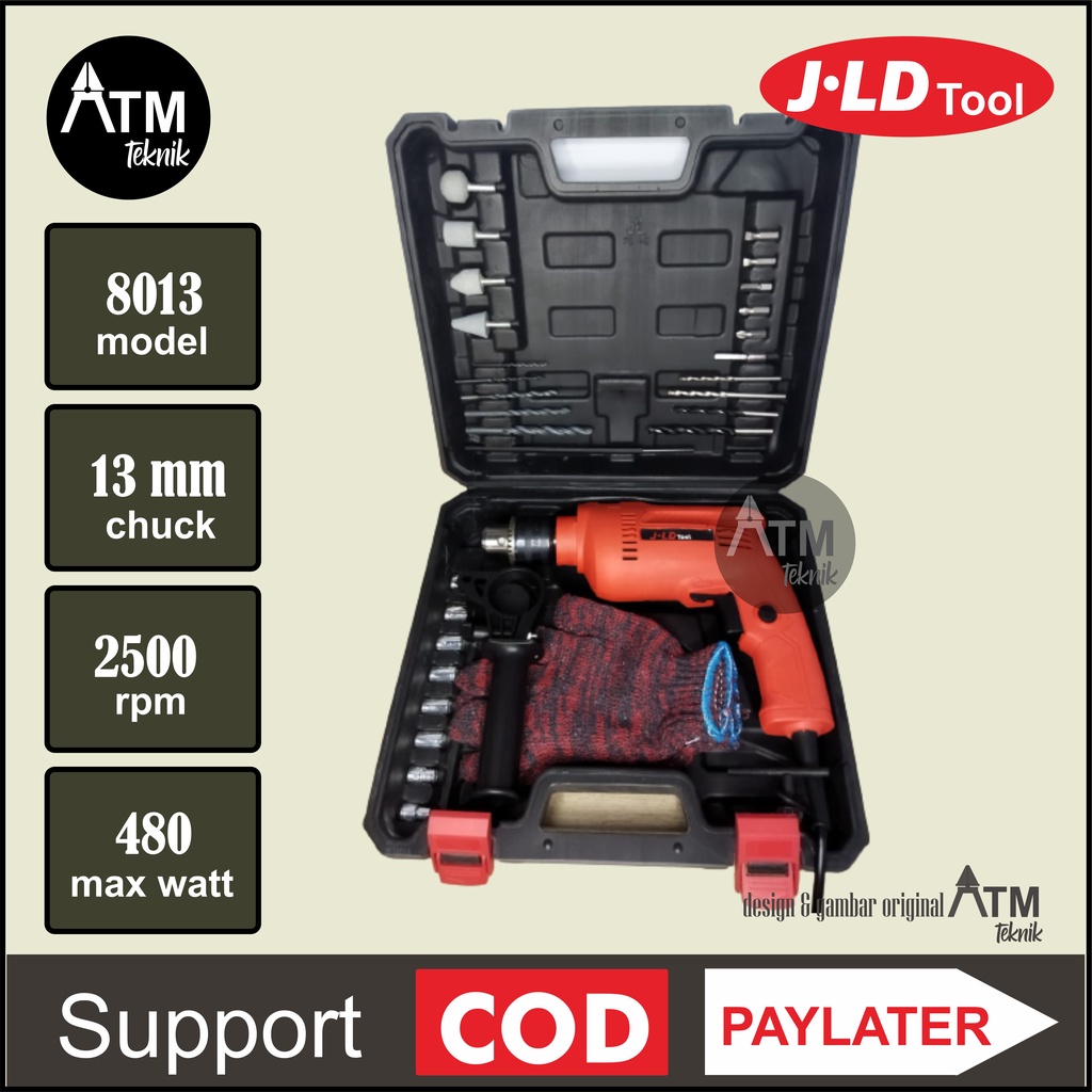 BOR 13MM IMPACT BETON SET JLD