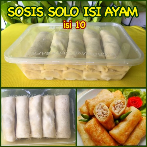 

Sosis Solo Frozen Isi 10 Pcs