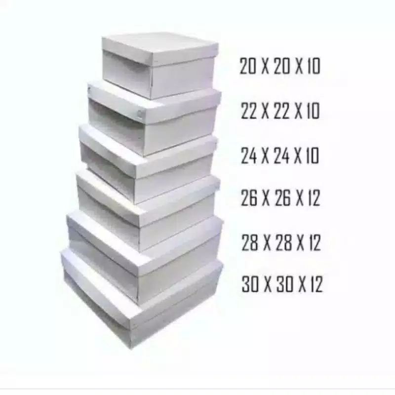 Dus Tar - Box Tart - Kardus Kue Ultah