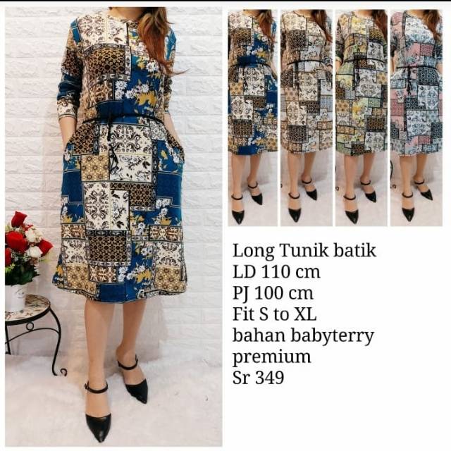 Long tunik Bangkok premium