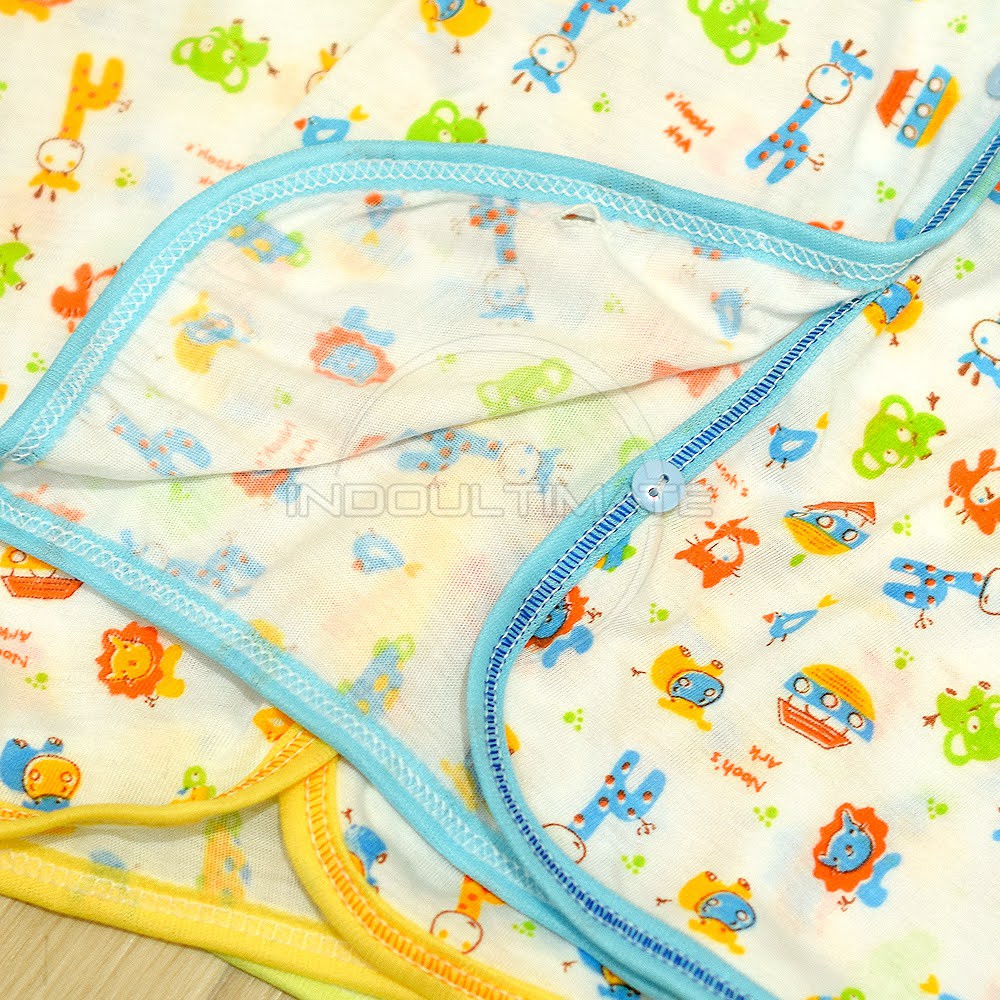 3pcs Kaos Bayi kutung tanpa lengan Newborn Baru Lahir BCS-043KK Atasan Bayi singlet  Pakaian Bayi