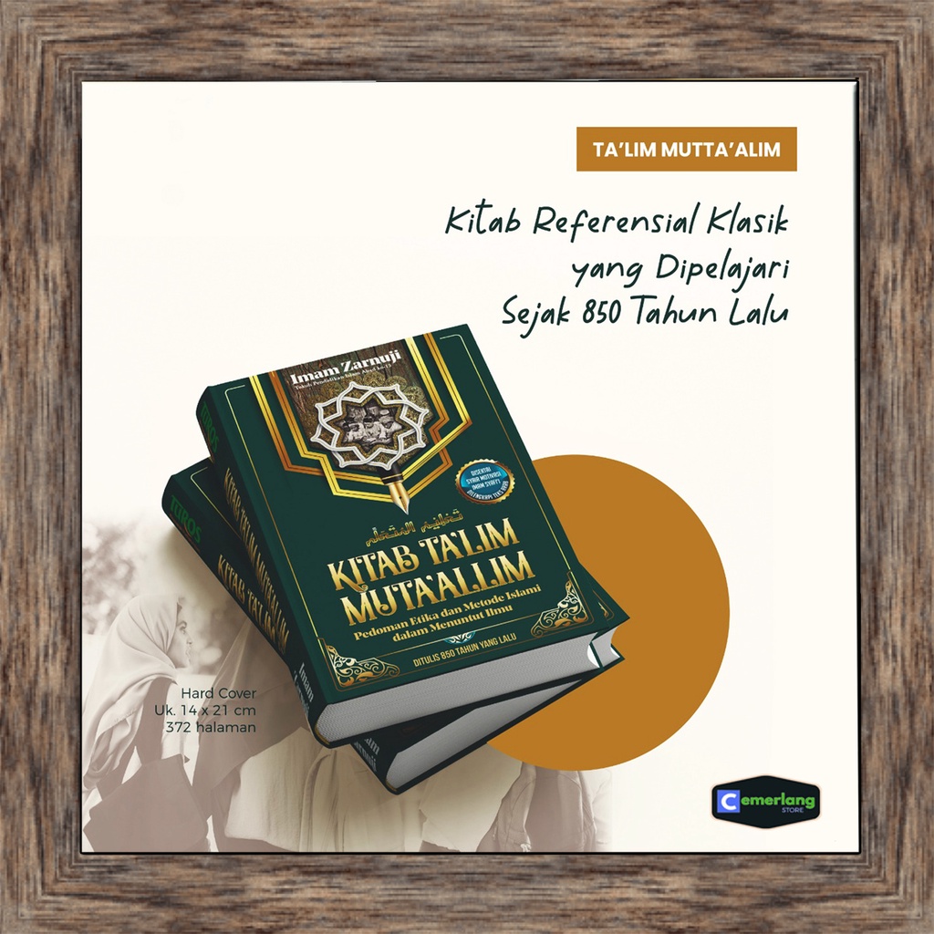 Jual Kitab Ta'lim Muta'allim Pedoman Etika Dan Metode Islami Dalam ...