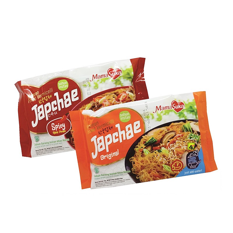 

Mamasuka JAPCHAE - Sohun Goreng Instan Khas Korea - 111g