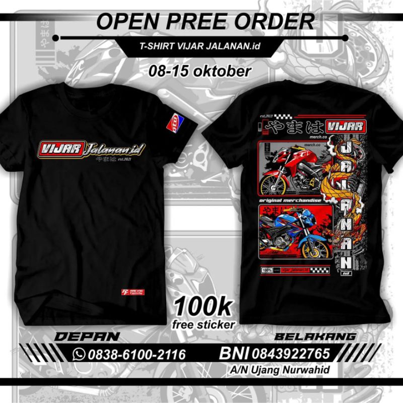 kaos vijar //vijar jalanan id