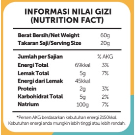 Nom Nom - Gluten Free Crunchy Puff Tasty Cheese Soes Kering Keju 60gr