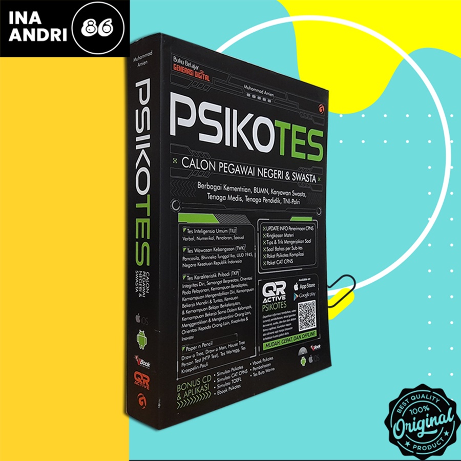 

BUKU TPA PSIKOTES PSIKOTES CALON PEGAWAI NEGERI SWASTA
