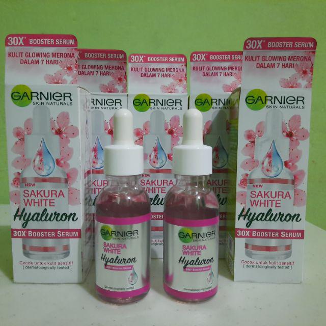 Garnier Sakura White Hyaluron Pinkish Radiance Ultimate Serum Shopee Indonesia