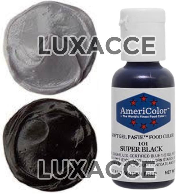 

AMERICOLOR SOFTGEL PASTE SUPER BLACK 0.75 OZ