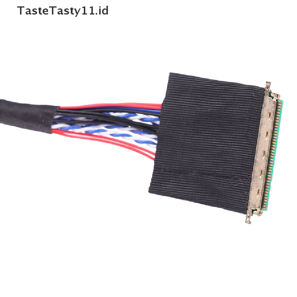 1pc Kabel Layar LCD LVDS LED 40 Pin 1 Channel 6 Bit Untuk Display