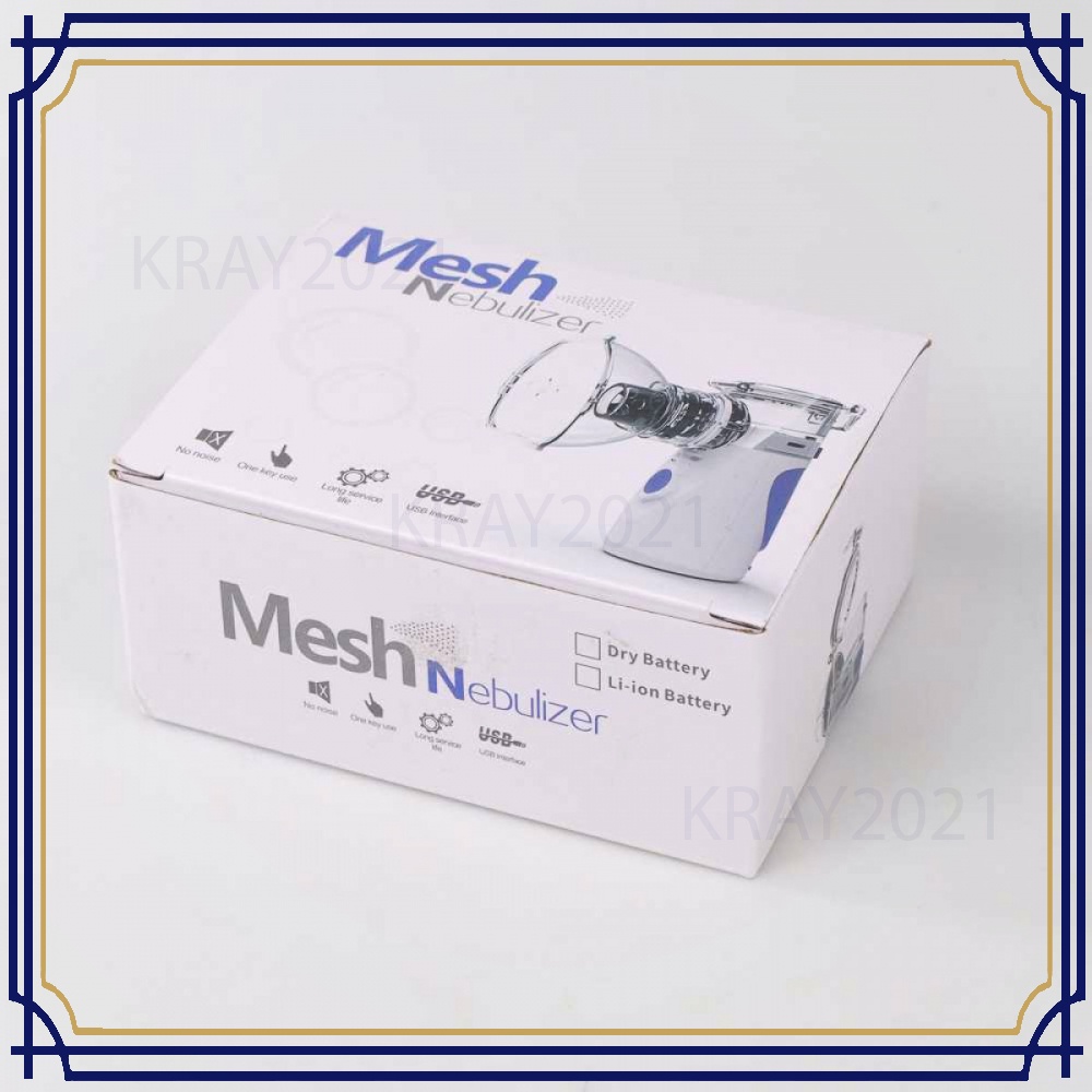 TaffOMICRON Alat Terapi Pernafasan Asma Inhale Nebulizer HT574