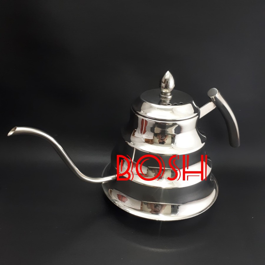 ZHUJIE 1802 - Teko Kopi Leher Angsa Stainless 1,2 Liter