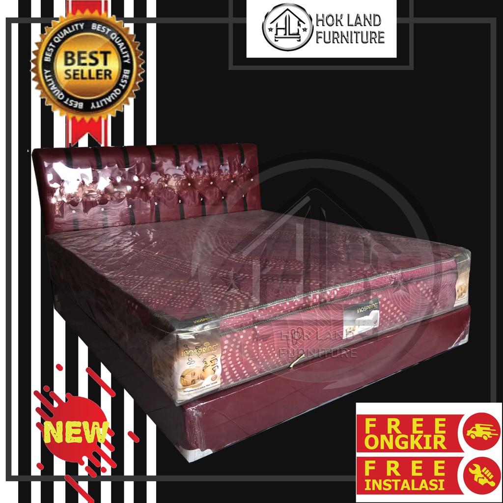 SPRINGBED MURAH NO 1 / SPRINGBED INOSPRING MURAH / SPRINGBED KASUR NO 1 / SPRINGBED 200 X 180