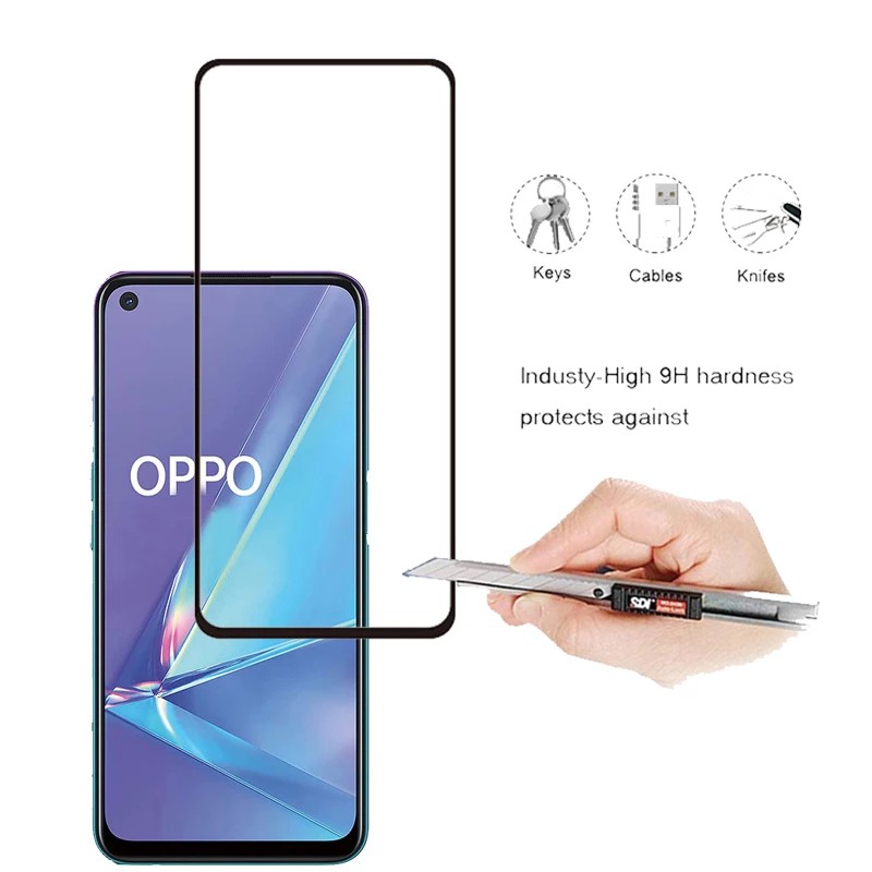 PROMO Tempered Glass OPPO A52  A72 &amp; A92 TG Layar Full Cover Anti Gores Kaca