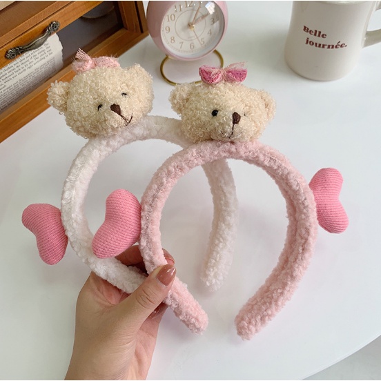 BANDO RAMBUT WANITA KOREA HEADBAND BANDANA BUNNY ANAK PEREMPUAN FASHION IMPORT AK48