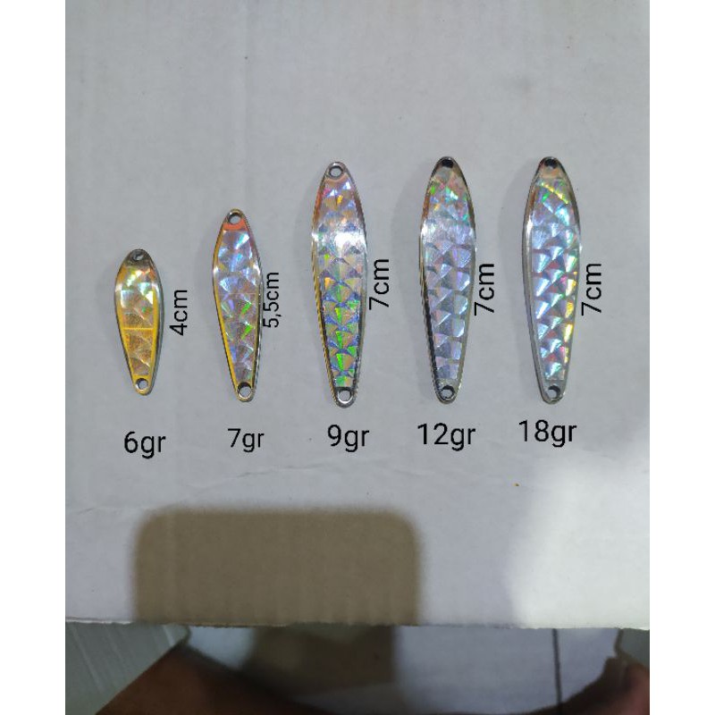 Micro spoon umpan casting UL 6,7,9,12 18 gr STAINLIST UMPAN CASTING MINI