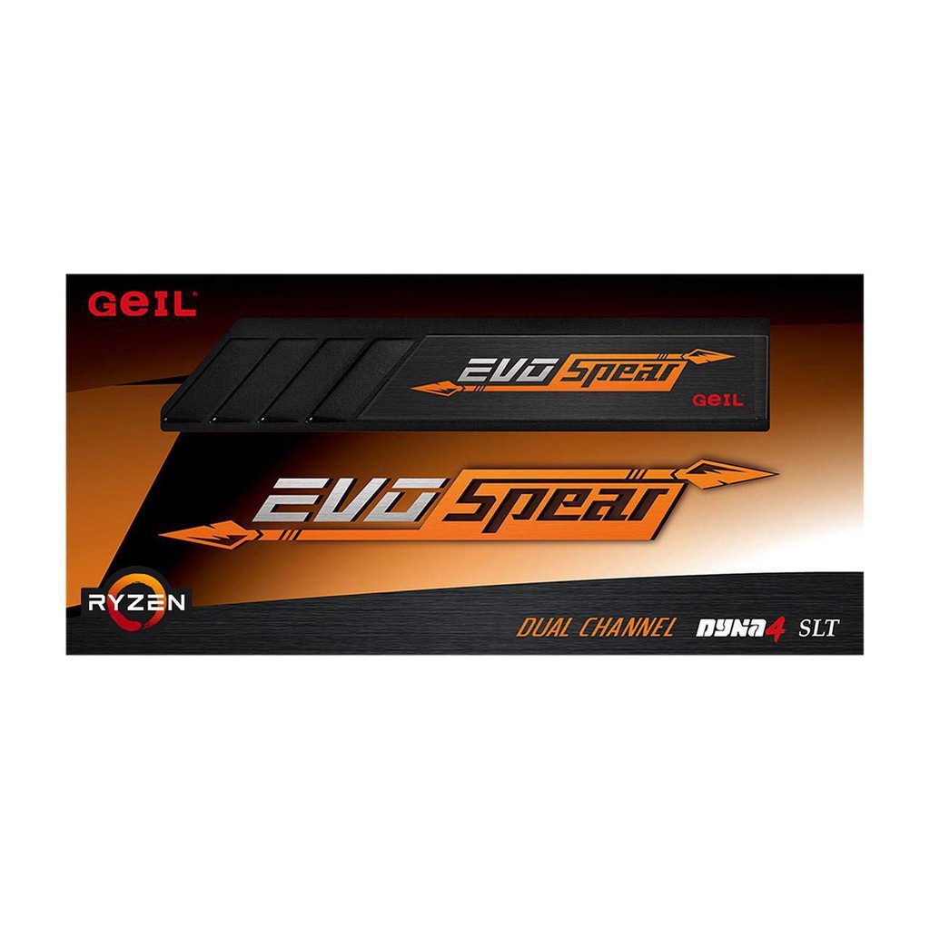 RAM GEIL EVO SPEAR 8GB DDR4 PC19200 (4GBX2) - DUAL CHANNEL