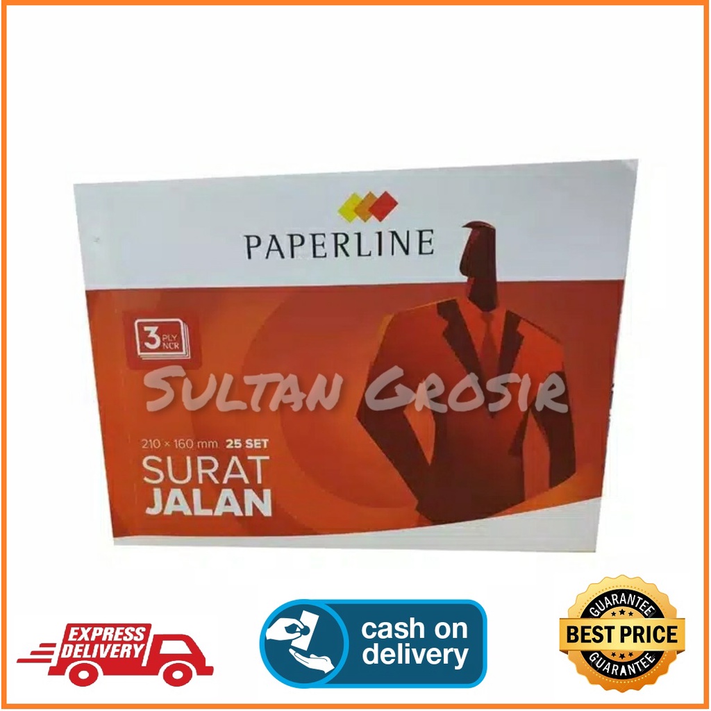 

SURAT JALAN PAPERLINE B3 BESAR 3 RANGKAP PLY / SJ B3 NCR