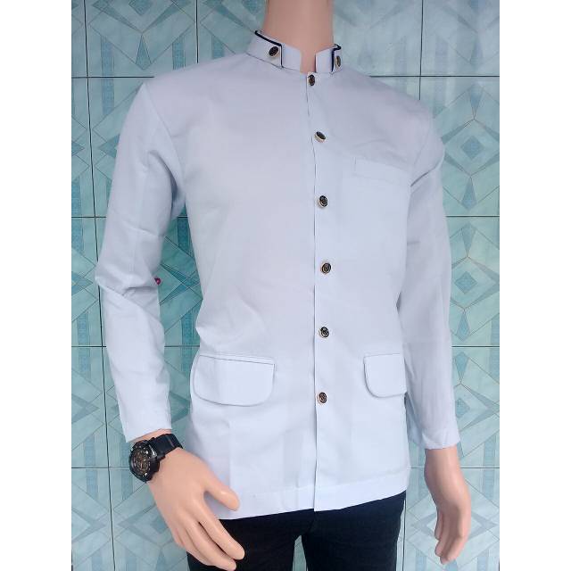 Jas koko putih polos