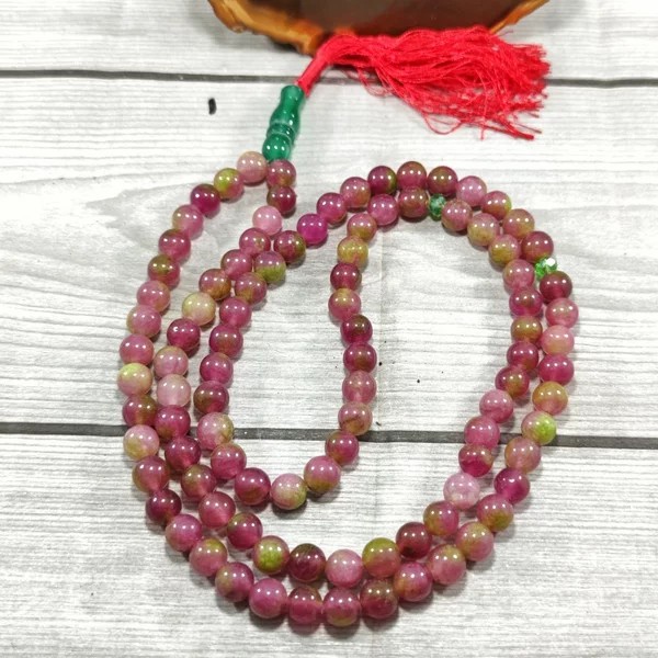 Tasbih Natural Batu Alam Ruby Tanzania Asli Original