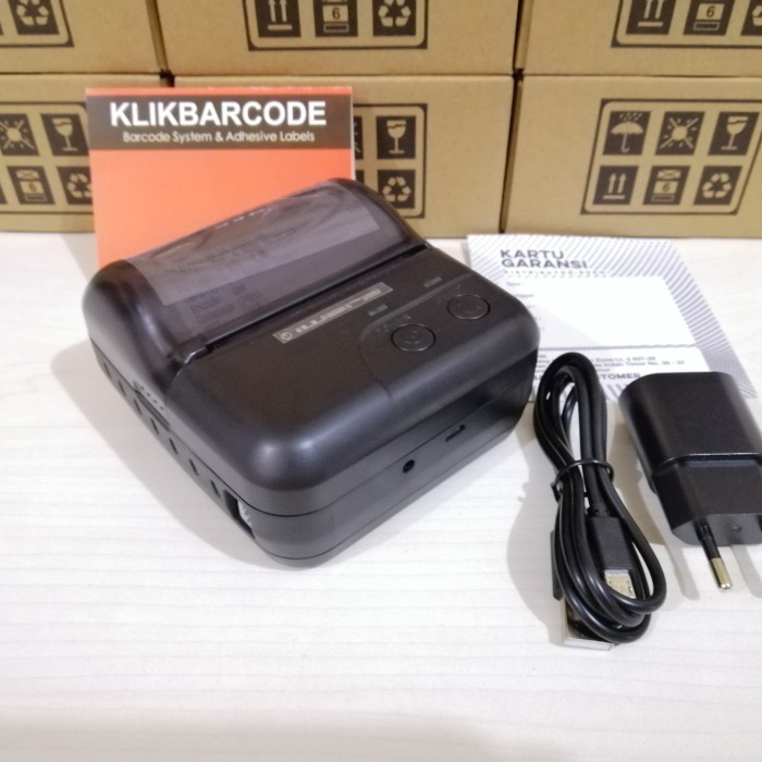 

MURAH IWARE C-80 MOBILE MINI PRINTER KASIR BLUETOOTH+USB 80MM KERTAS THERMAL KLIKBARCODE