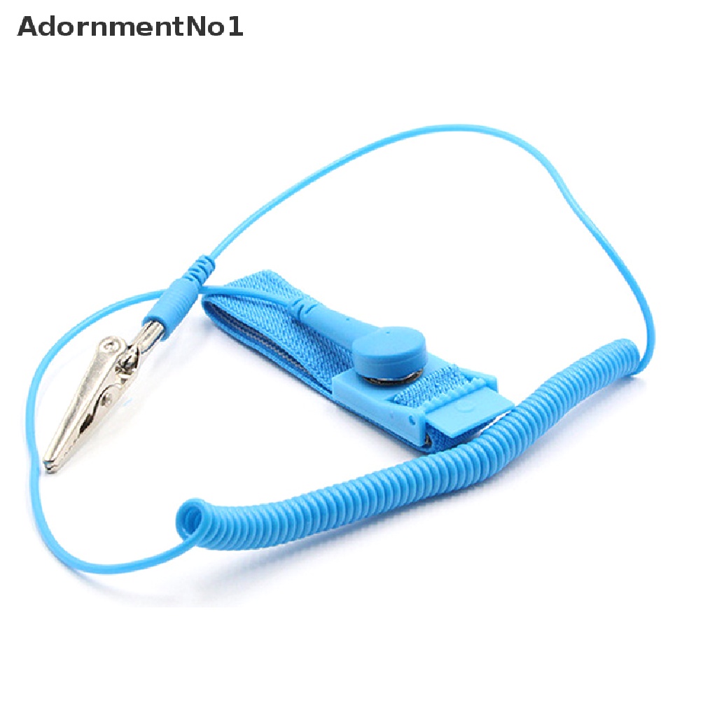 (AdornmentNo1) Strap Pergelangan Tangan ESD Anti Statis Untuk Reparasi Elektronik