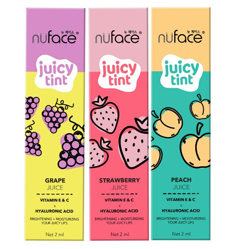 NU FACE JUICY TINT/Lip tint 2,3ml