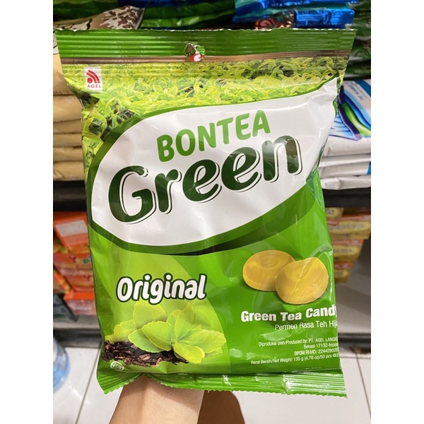 

Permen bontea green isi 50