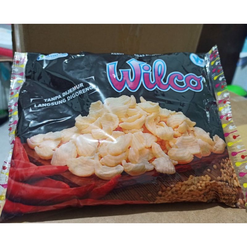 

WILCO KERUPUK BUKUR MENTAH PEDAS KRUPUK