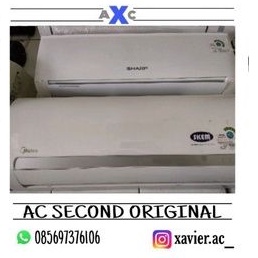 AC MIDEA 1/2 PK SECOND LIKE NEW