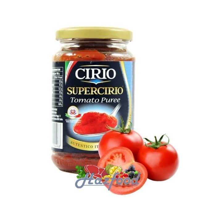 

Cirio Tomato Puree / Tomat Pure Mash Saus Halus - 350 Gram