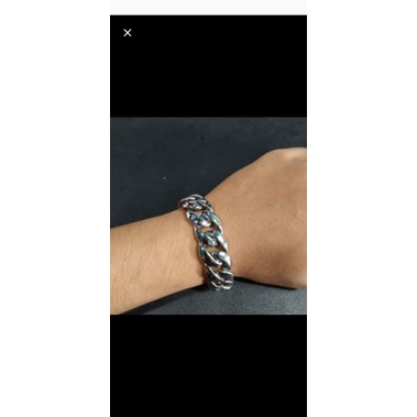 Gelang Pria Rantai Besar titanium big size