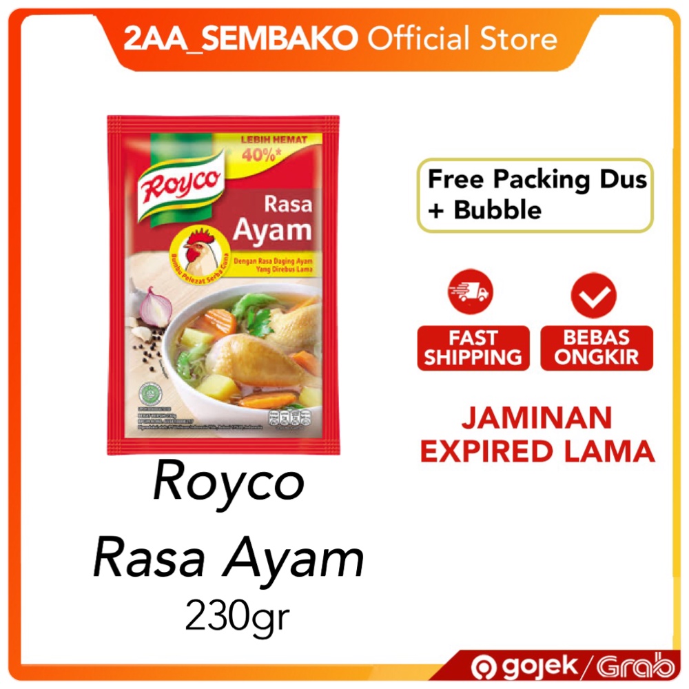 

Royco Kaldu Penyedap Rasa Ayam 230 Gram