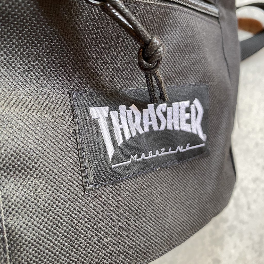 WAISTBAG TRASHER WITH TAG/ TAS SELEMPANG PRIA / GROSIR / TERMURAH / LIKE IMPORT