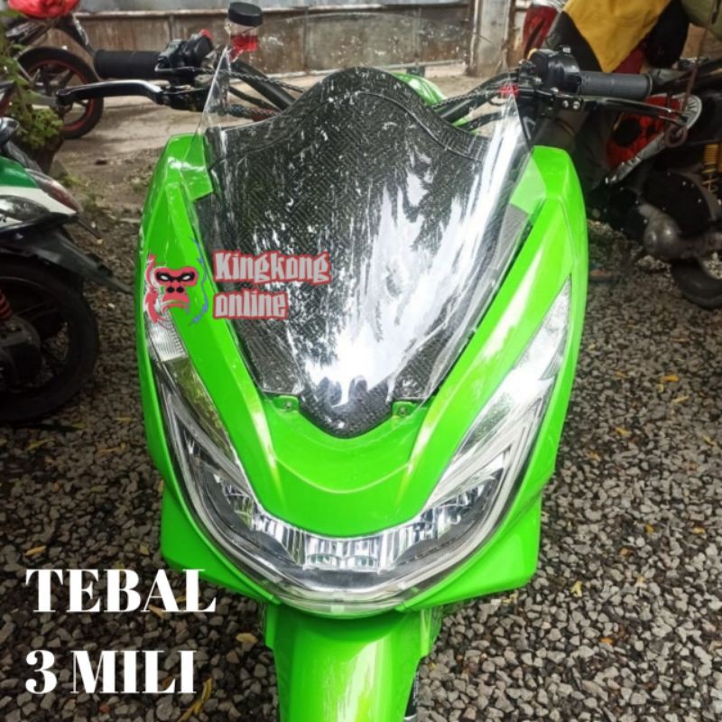 Winshield Pcx standard thailand CBU, Visor Ws honda PCX standard Thailand CBU